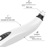 Electric Blackhead Remover Cleaner Face Diamond Pore Vacuum Suction White Heads