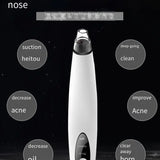 Electric Blackhead Remover Cleaner Face Diamond Pore Vacuum Suction White Heads