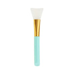 Soft silicone brush for gentle and precise application of skincare products and makeup.