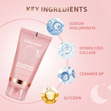 Collagen Tear And Pull Night Cream Facial Mask Hydrating